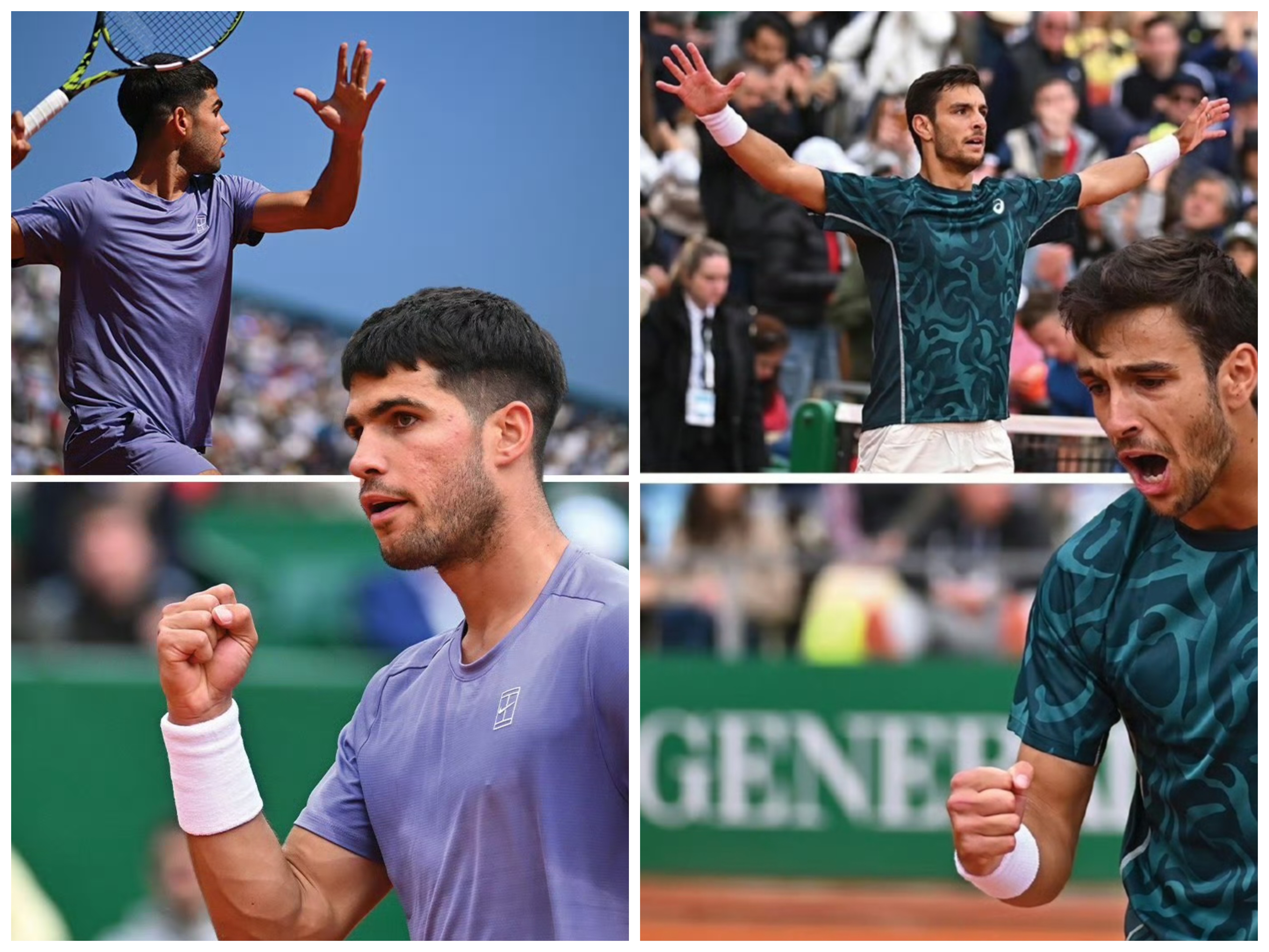 包含蒙特卡洛大师赛险胜拉沃尔杯，兹维列夫关键制胜的词条